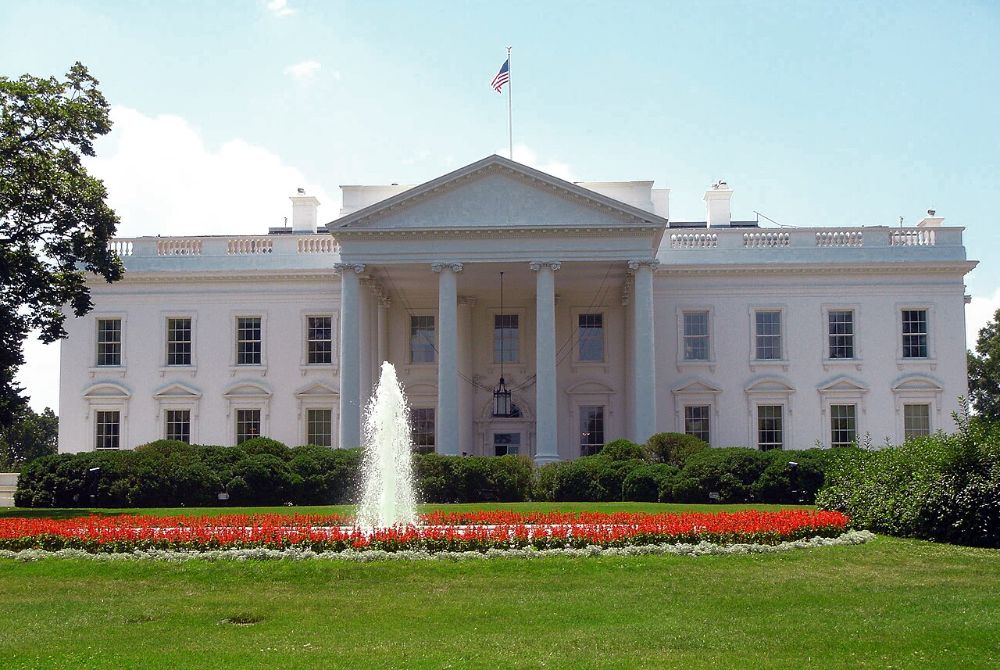 The White House, north facade